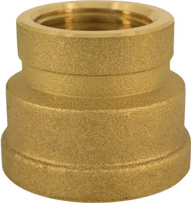Zdjęcie produktu dla Złączka gwintowana mosiężna z redukcją 3/4" IG x 1/2" IG