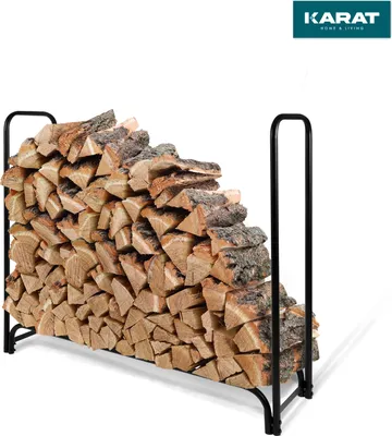 Produktbild von Kaminholzregal Patmos Stapelhilfe Mit Schutzhülle 36 x 118 x 114 cm