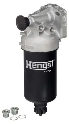 Produktbild von HENGST FILTER Gehäuse Kraftstoffilter H1201K03 117,5mm 96,5mm 294,5mm 42mm 96mm