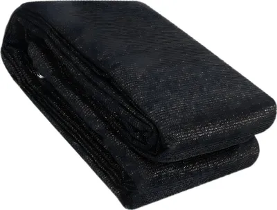 Produktbild von Faziango Zeltteppich 300x400 cm HDPE Schwarz UV-stabil Atmungsaktiv mit 13 Heringe für Zelt & Caravan & Picknick