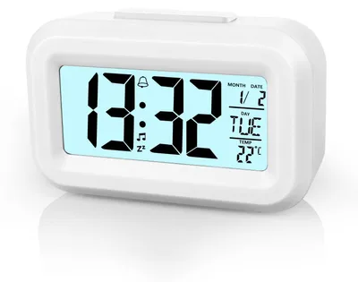 Digitalwecker mit LED-Display, Schlummerfunktion, 12/24h, Timer, Lichtsteuerung