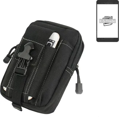 Produktbild von K-S-Trade Gürtel Tasche kompatibel mit Samsung Galaxy S22 Gürteltasche Holster Schutz Hülle Handy Hülle Smartphone outdoor Handy-Hülle schwarz