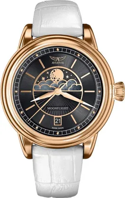 Obrázok produktu pre Dámske hodinky Aviator V.1.33.2.253.4WM white