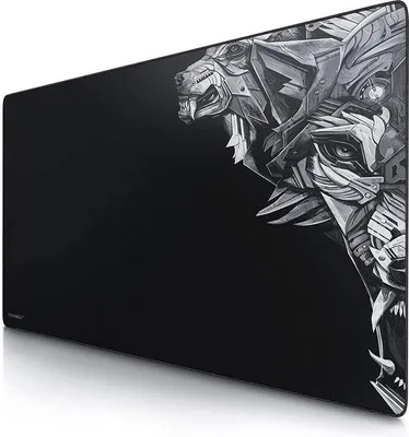Productafbeelding van Famanu Gaming-muismat XXXL, 1200 x 400 mm - Wolf 2
