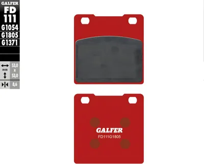 Produktbild von Bremsbeläge Galfer FD111G1805 Semi-Metall OFFROAD / TRIAL vorne