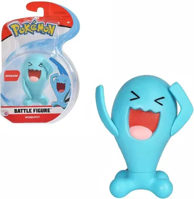 Zdjęcie produktu dla Pokémon - Zestaw Figurek Wobbuffet: Odkryj emocje bitew i stwórz swoją kolekcję!