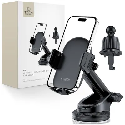 Obrázok produktu pre Tech-Protect V7 Univerzálna Palubná Doska A Držák Do Auta Čierna