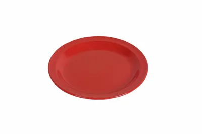 Produktbild von Waca Melamin Teller 23,5 cm Ø rot flach
