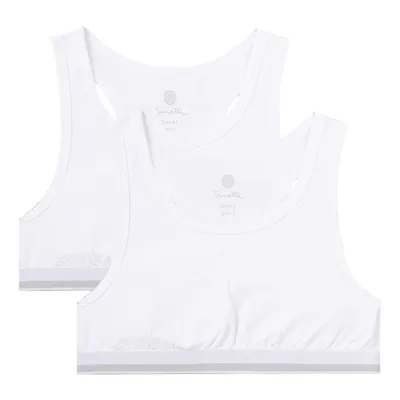 Produktbild von Sanetta Mädchen-Bustier (Doppelpack) weiß 176