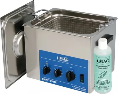 Obrázek produktu pro EMMI 85 HC Ultrazvuková čistička, 8500 ml, nerezová ocel, laboratorní dílenská praxe