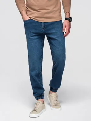 Immagine prodotto di Jeggings in denim con cintura classica indaco XL