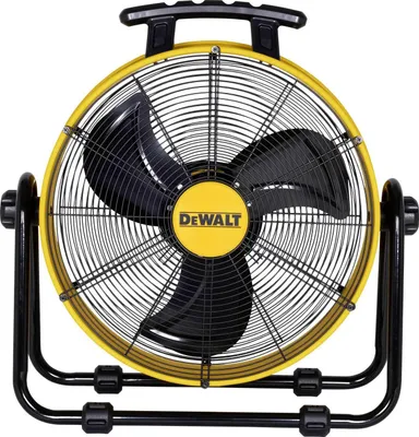 Image de Ventilateur de sol Dewalt Ventilateur sur pied 110 W 688 Mm X 693 Mm Jaune