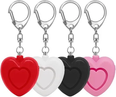 Produktbild von Persönliches Notfallalarm - 5 Stück - Mit Taschenlampe - Schlüsselanhänger - Panikalarm - Sicherheitsalarm - Persönliche Notfallknop - Selbstverteidigungssirene - Für Frauen, Mädchen und Senioren - Selbstverteidigung - Schwarz
