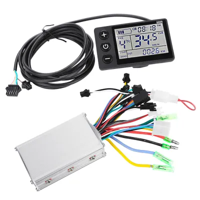 Zdjęcie produktu dla 36V-48V Wodoodporny panel wyświetlacza LCD Zestaw kontrolera skutera elektrycznego (2#36V-48V)