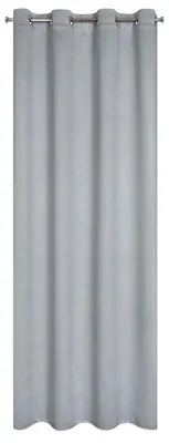 Zdjęcie produktu dla Eurofirany 386929, Przezroczysty, Srebrny, Monochromatyczny, Poliester, Oczko, 340 g/m²