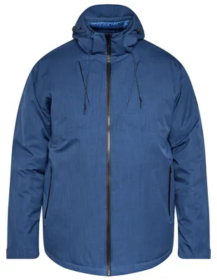 Produktbild von North Latitude Übergrößen Winterjacke blau melange