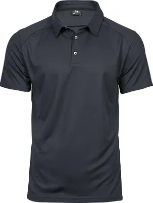 Produktbild von Tee Jays - "Luxury" Poloshirt für Herren, Sport RW10910 (L) (Dunkelgrau)