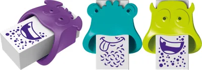 Image de Maped 127711 Maped Gomme plastique LITTLE MONSTER, couleurs assorties