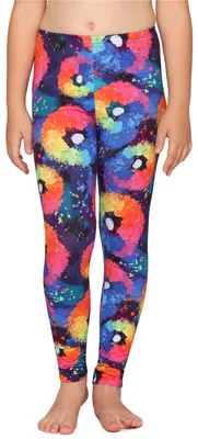 Image de Leggings longs en coton pour fille Merry Style MS10-337 (Pissenlit, 146)
