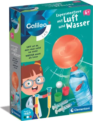 Produktbild von Clementoni Experimentiere mit Luft und Wasser