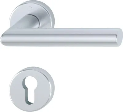 Produktbild von HOPPE Rosetten-Garnitur Amsterdam Aluminium Natur 1400/42KV/42KVS - 1773654