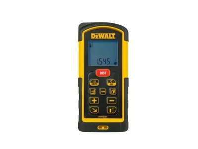 Obrázok produktu pre DeWALT DW03101, Laserový meter, m, Čierna, Žltá, Digitálny, 100 m, 1 mm