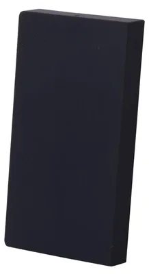 Produktbild von B-line Deluxe Blindabdeckung Wand Schwarz