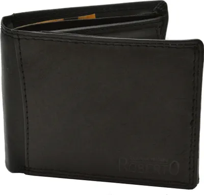 Produktbild von flevado Schwarze Spirit of Nature Herrengeldbörse echt Leder Brieftasche zum Spitzen Preis