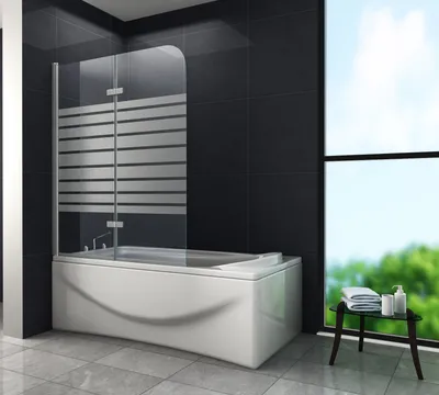 Produktbild von Duschtrennwand BREASE-FROST 120 x 140 (Badewanne)