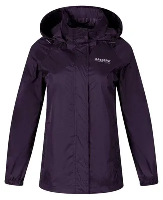 Image de Respect - Veste imperméable pour femmes, pliable MN790 (42 DE) (violet)