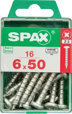 Produktbild von Spax Universalschrauben 6.0 x 50 mm TX 30 - 16 Stk.