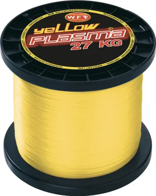 Produktbild von WFT Schnur KG Plasma Round Farbe Gelb Länge 3000m ø 0,31mm