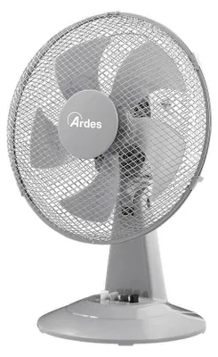 Immagine prodotto di Ardes AR5ST30G Ventilatore da Tavolo 30cm 3 Velocità Oscillante Grigio 40W