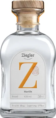 Image de Eau-de-vie d'abricot Ziegler, 0,5 litre