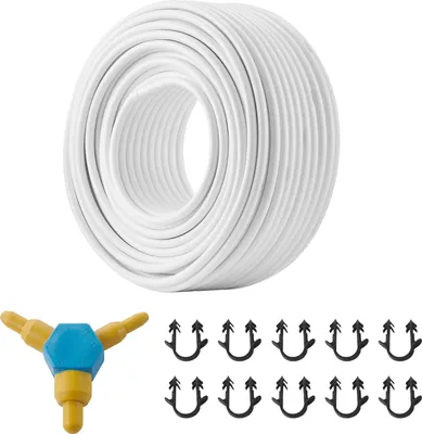 Produktbild von SucceBuy PEX-AL-PEX-Rohr, 328 Fuß, 5/8 Zoll Durchmesser, Aluminium-Kunststoff-Verbundrohr mit Sauerstoffbarriere, 0,08 Zoll Dicke, ideal für Fußbodenheizung und Sanitärinstallationen
