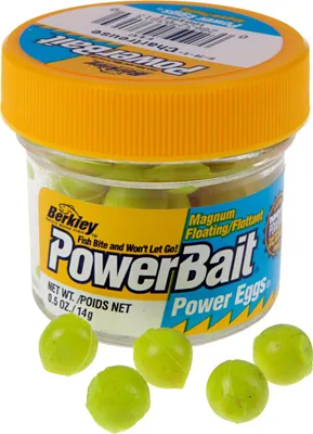 Obrázek produktu pro Berkley Softbait PowerBait® Power Eggs® Plovoucí Magnum (Chartreuse)