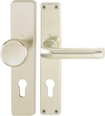 Produktbild von HOPPE Langschild-Wechselgarnitur  London  Aluminium Neusilber 54/227/202SP/113 - 6675458