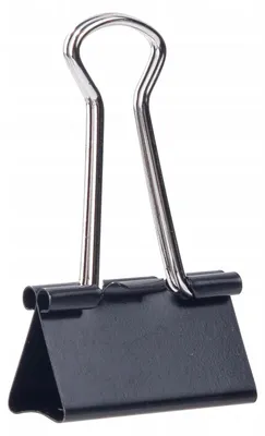 Produktbild von Deli 38563 Aktenklammern 32mm schwarz 12 Stück