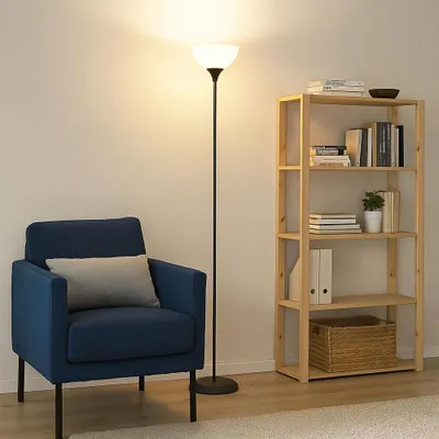 Produktbild von LED Stehleuchte, opal, titanfarben, H 178,5 cm