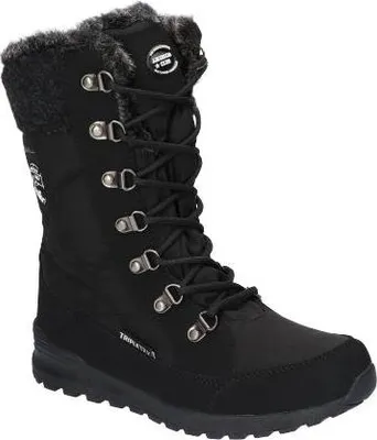 Produktbild von American Club Sn5224 Damen Winterschuhe Softshell, Tripletex-Membran, Hohe Winterstiefel mit Fleecefutter, Gefüttert Schneestiefel, Schwarz 37