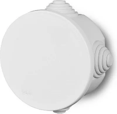 Immagine prodotto di Scatola di derivazione Scatola di derivazione Scatola di derivazione rotonda a montaggio superficiale IP44 ø100mm E-P