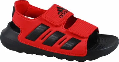 Produktbild von Adidas Kindersandalen JI3061 in Rot für Jungen und Mädchen, Sommerkollektion