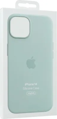 Immagine prodotto di Etui Apple Mpt13Zm/A Custodia in silicone per Iphone 14 / 15 / 13 6.1 Magsafe Zielony/Succulent