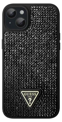 Produktbild von Guess, Schutzhülle Triangle Diamond Apple iPhone 15, Schwarz
