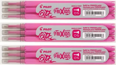 Produktbild von Pilot FriXion Point Ersatzminen 0.5 pink- 9er-Set