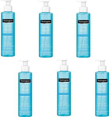 Zdjęcie produktu dla NEUTROGENA Hydro Boost Aqua – żel oczyszczający, 6 sztuk po 200 ml