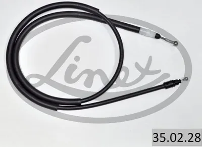 Produktbild von LINEX Seilzug Betriebsbremse 35.02.28 rechts für OPEL Vivaro A Kastenwagen (X83)