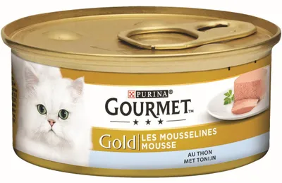 Image de Mousse au thon 85 g - Nourriture pour chat Gourmet