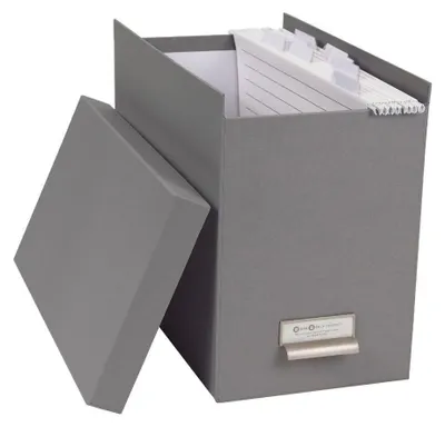 Produktbild von JOHAN Hängeregister-Box - Grau
