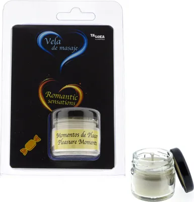 Productafbeelding van Karamelgeurige massagekaars, 30 ml